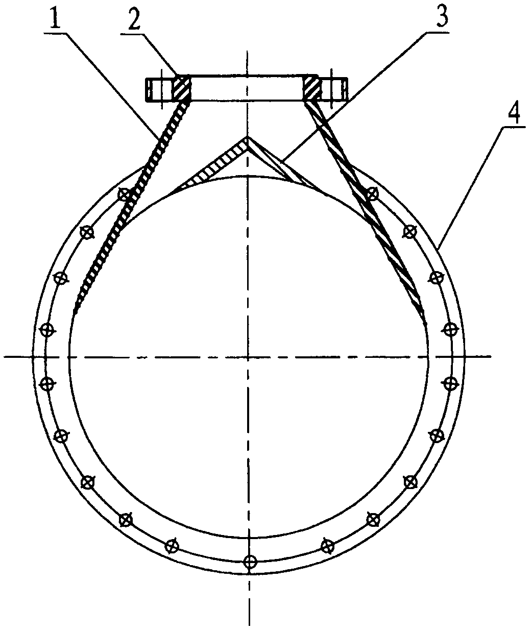 Heat exchanger air inlet buffer structure