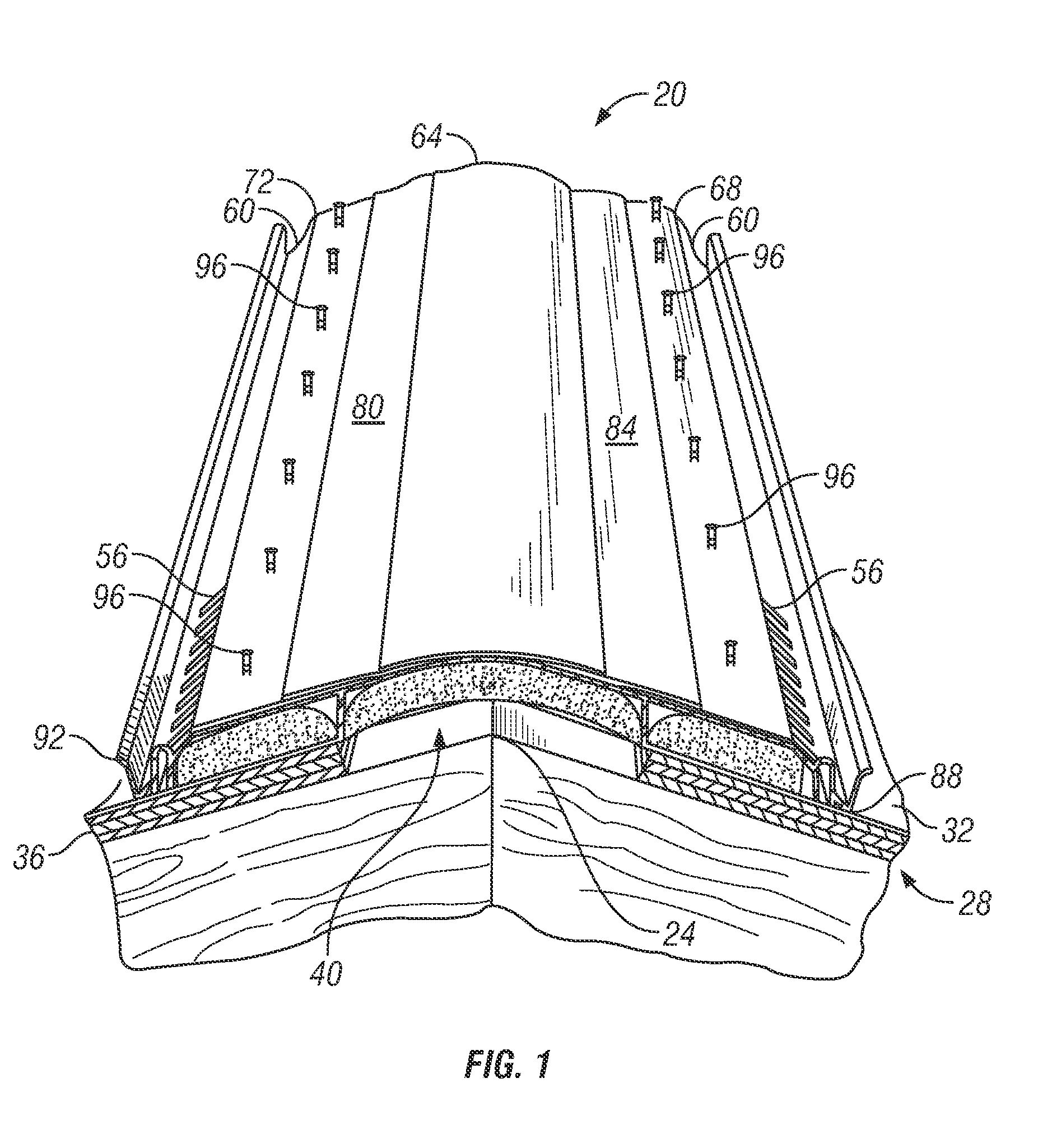 Externally Baffled Ridge Vent With Fastener