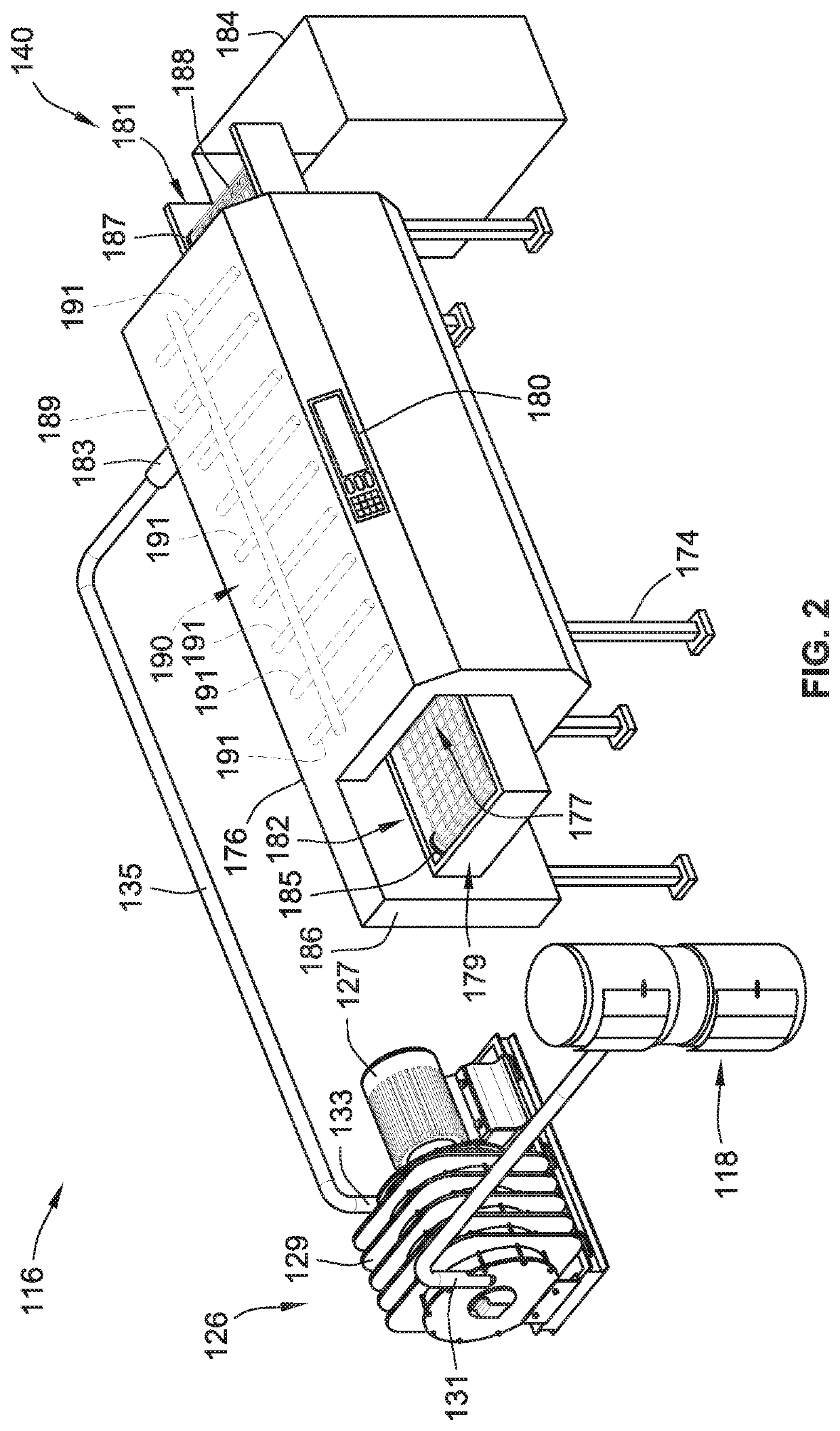 Systems, methods, and devices for exahust recirculation of vehicle wash vacuums