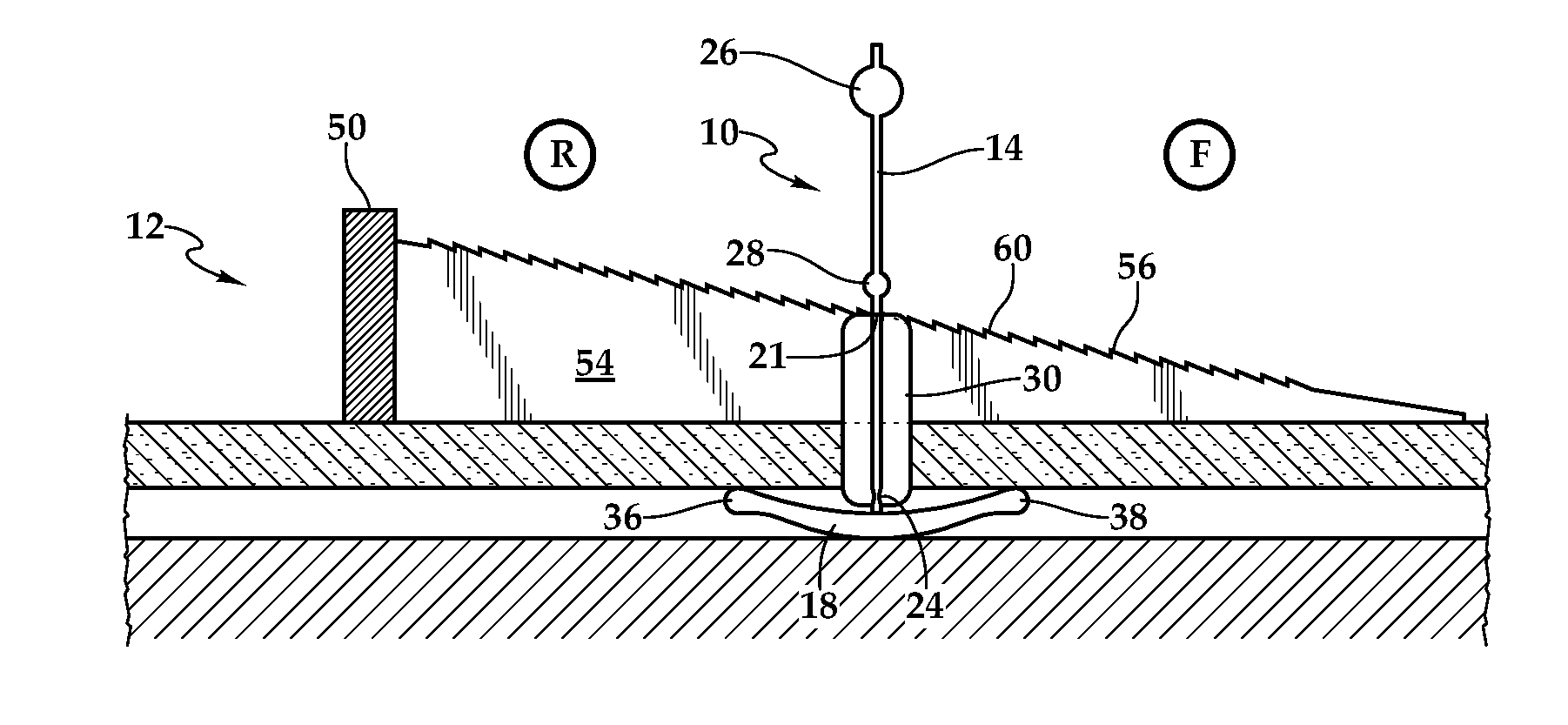 Device for Leveling and Aligning Tiles and Method for Leveling and Aligning Tiles