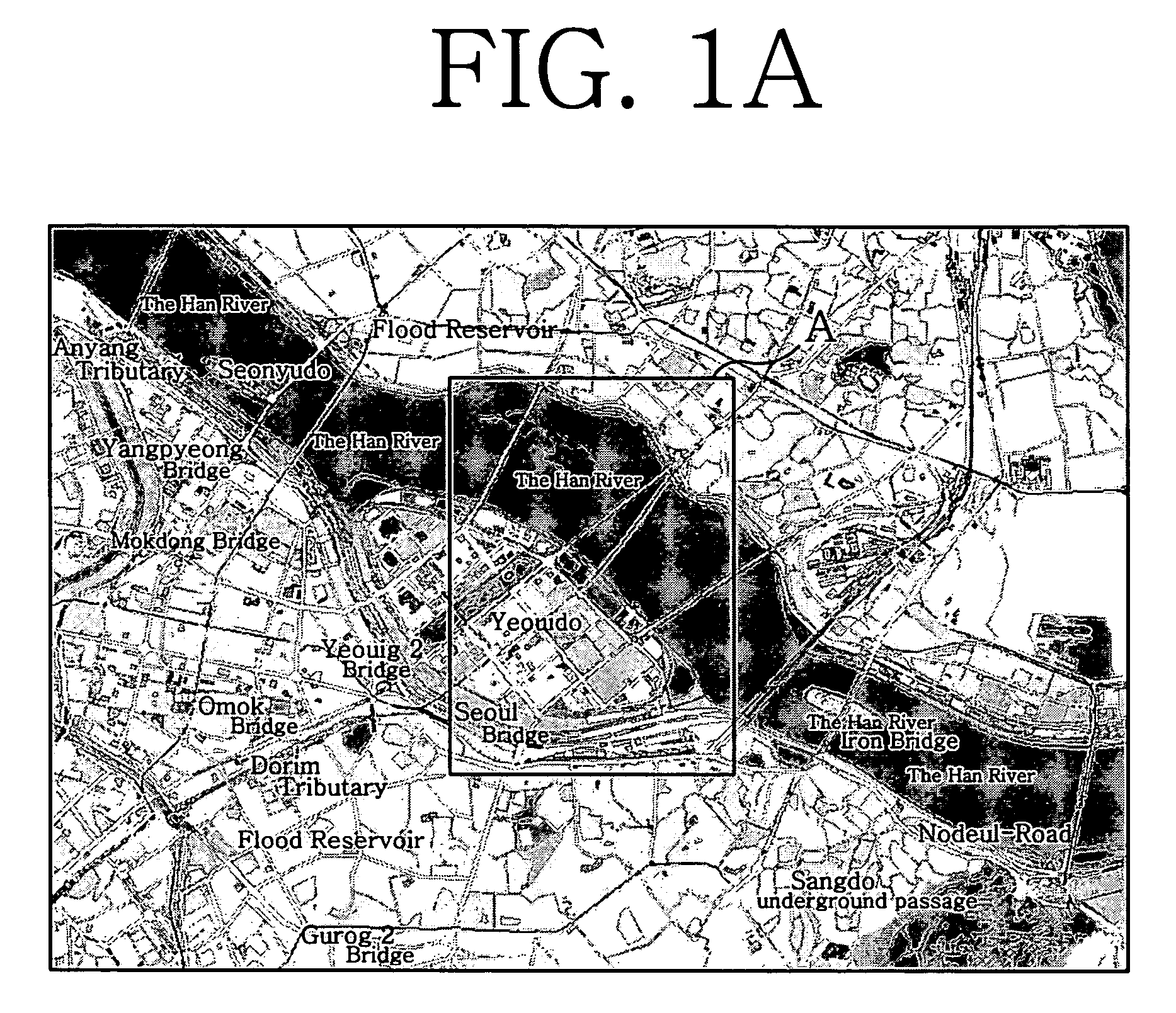 Method for displaying multi-level text data in three-dimensional map