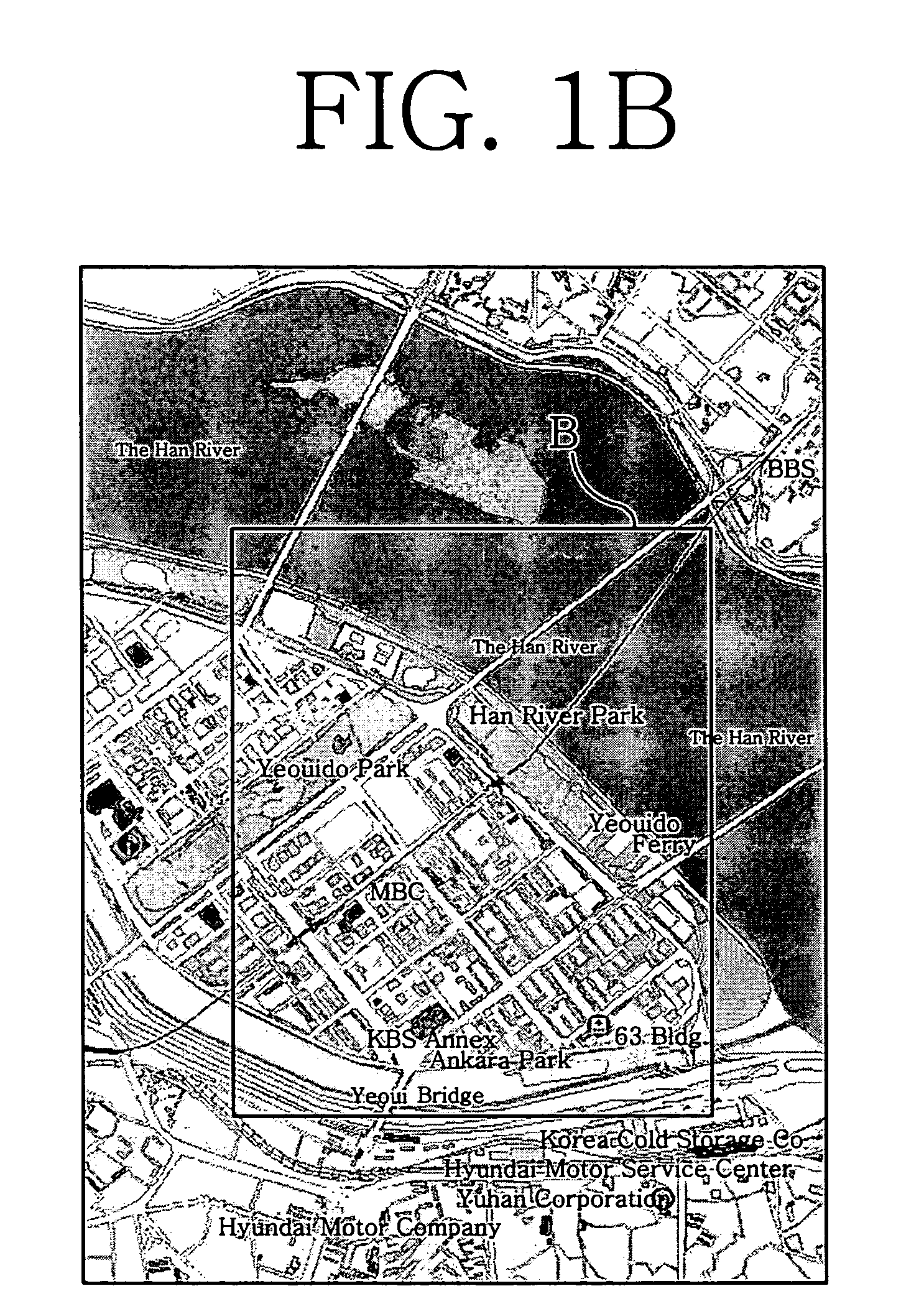 Method for displaying multi-level text data in three-dimensional map
