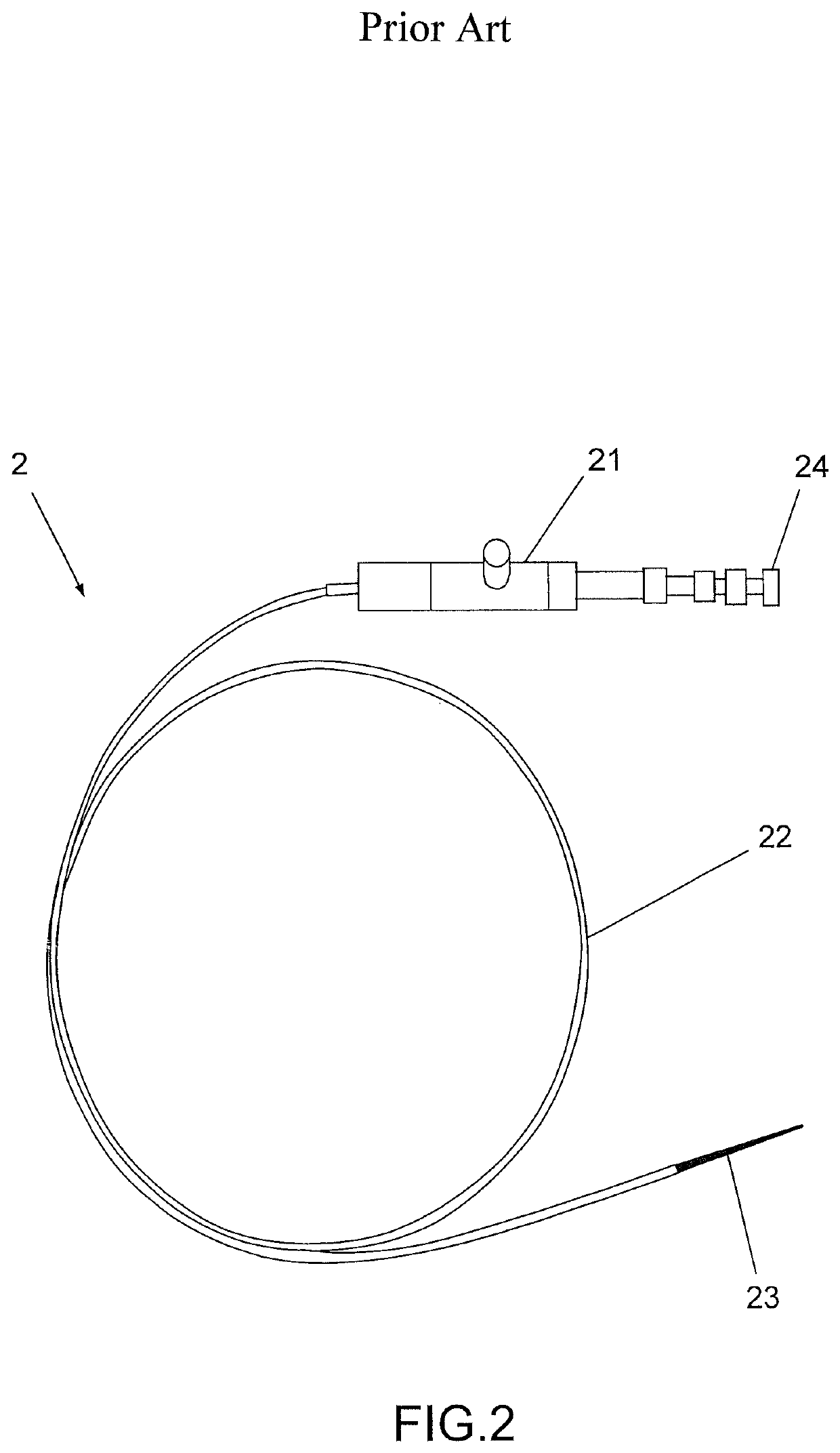 Method, an optical probe and a confocal microscopy system for inspecting a solid organ