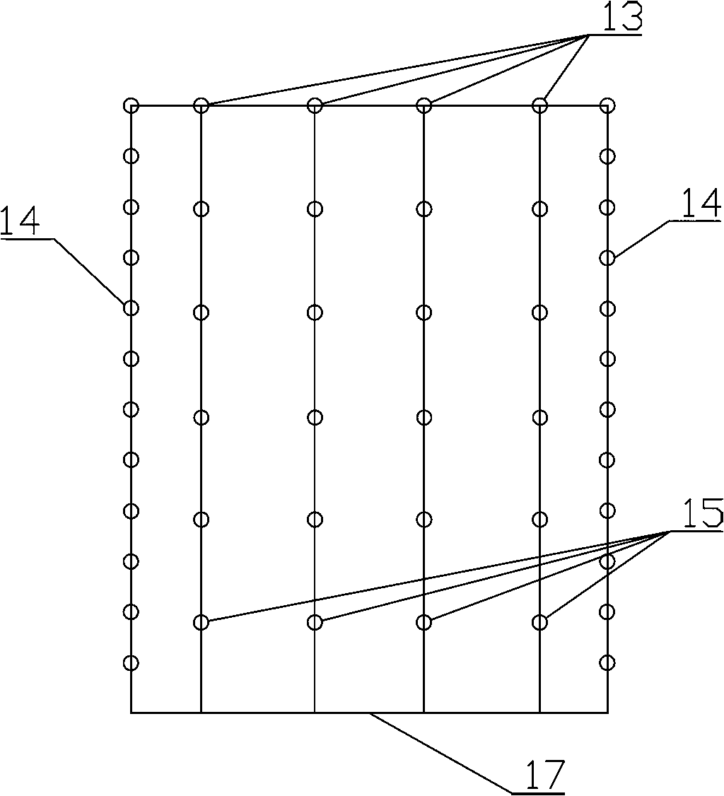 Construction method of full-fracture-surface protective-layer-free extruding blasting, road repair and clear pass keeping of lower-layer steps of tunnel