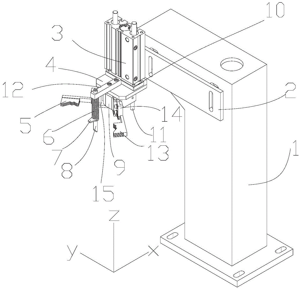 a line management mechanism