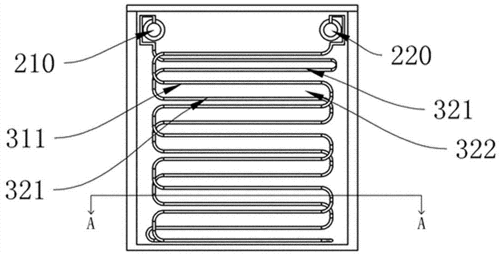 Staggered stacking structure for heat exchange pipes