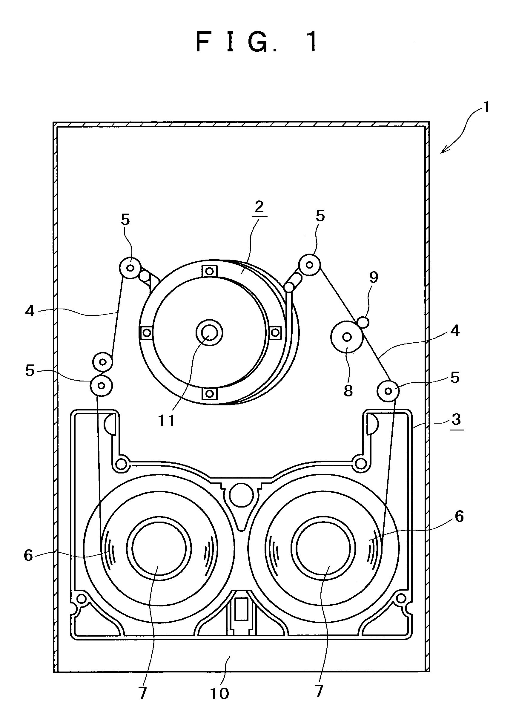 Negative pressure type rotary head drum unit and magnetic tape drive using the same