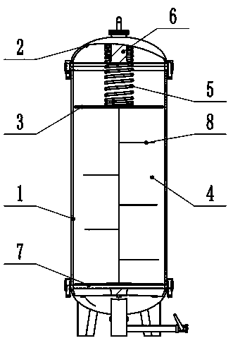 Oxygen generator molecular sieve fixing device and fixing method