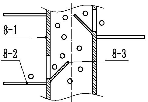 Oxygen generator molecular sieve fixing device and fixing method