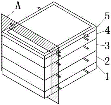 A beam casting method and casting mold with a thin-walled cylinder