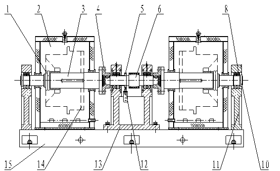 Direct-current motor armature commutator dynamic pressure overspeed testing machine