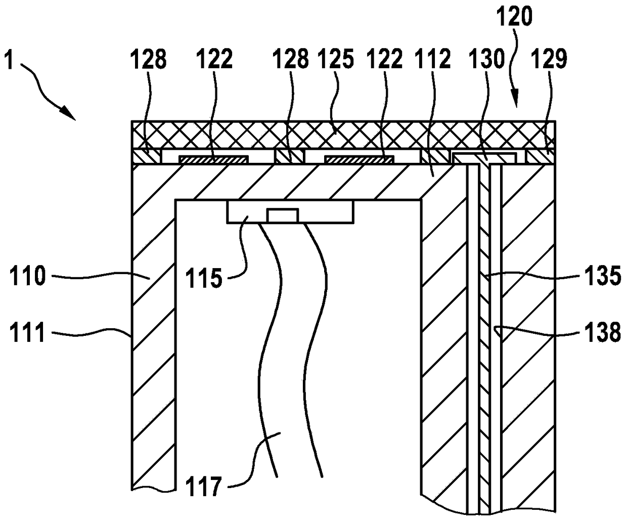 Sensor device and method for detection of the surrounding environment of a vehicle