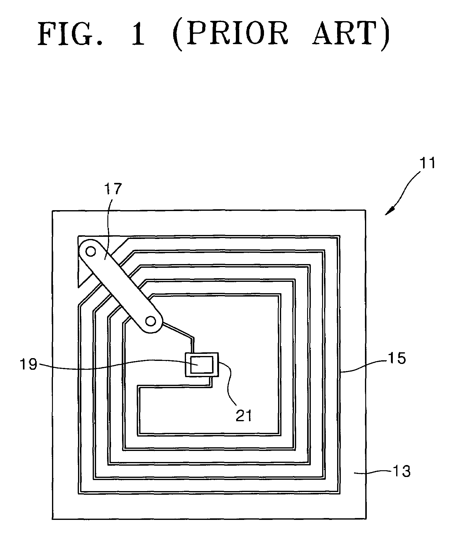 UHF RFID tag and method of manufacturing the same