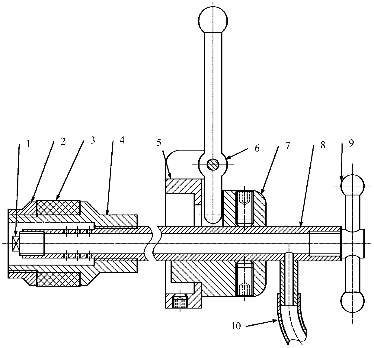 Annular gasket device for small-caliber pipe welding