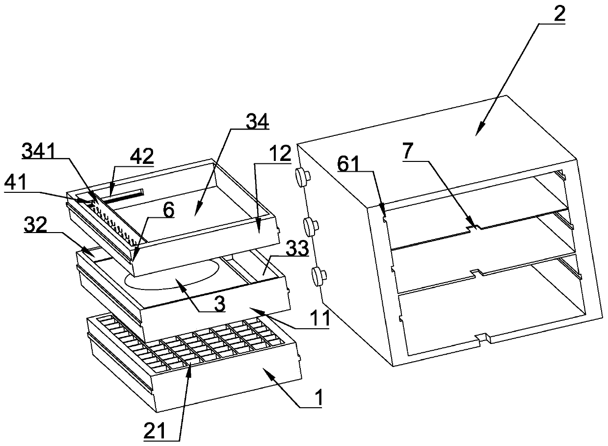 Transportation device for wood movable-type printing device