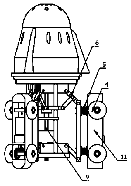 An Adaptive Pipeline Flaw Detection Robot