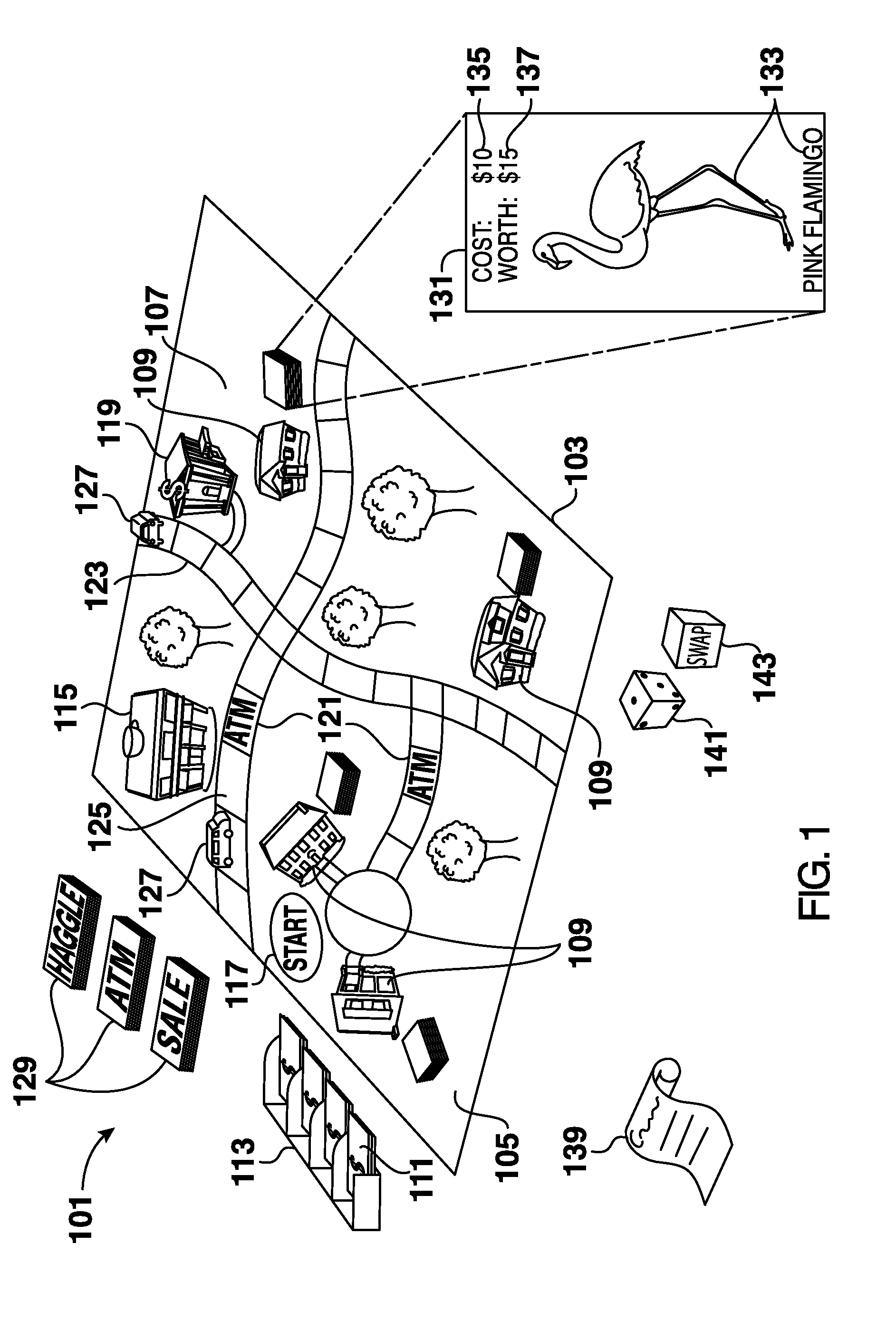 Systems And Methods For Playing A Treasure Hunting Board And Video Game
