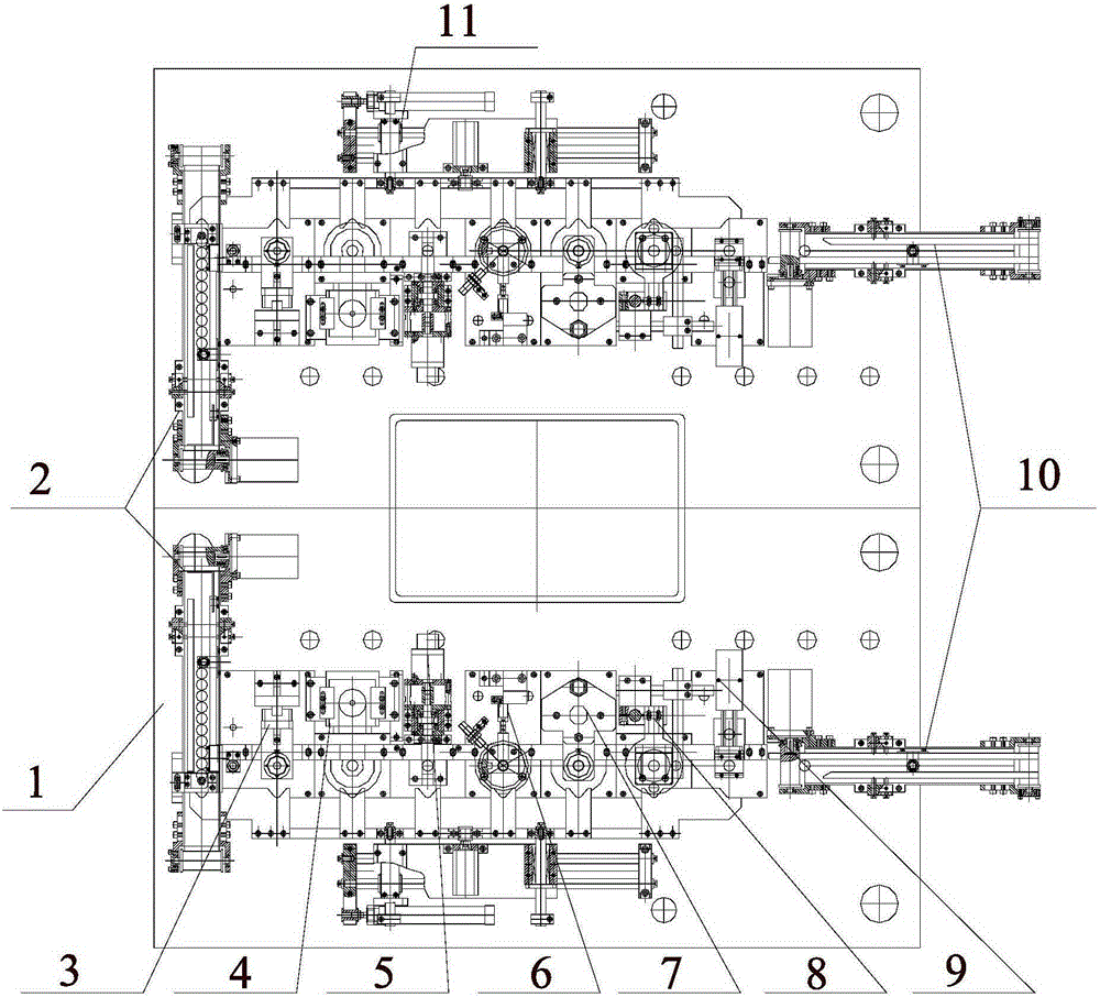 Stamping outer ring bearing detector