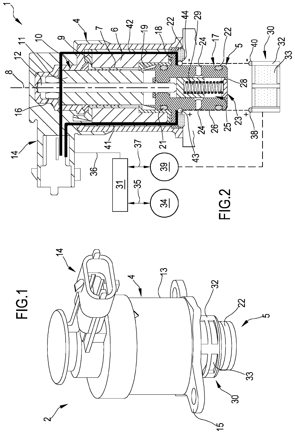 Group and method for unclogging a filter of a pumping group for pumping diesel to an internal combustion engine
