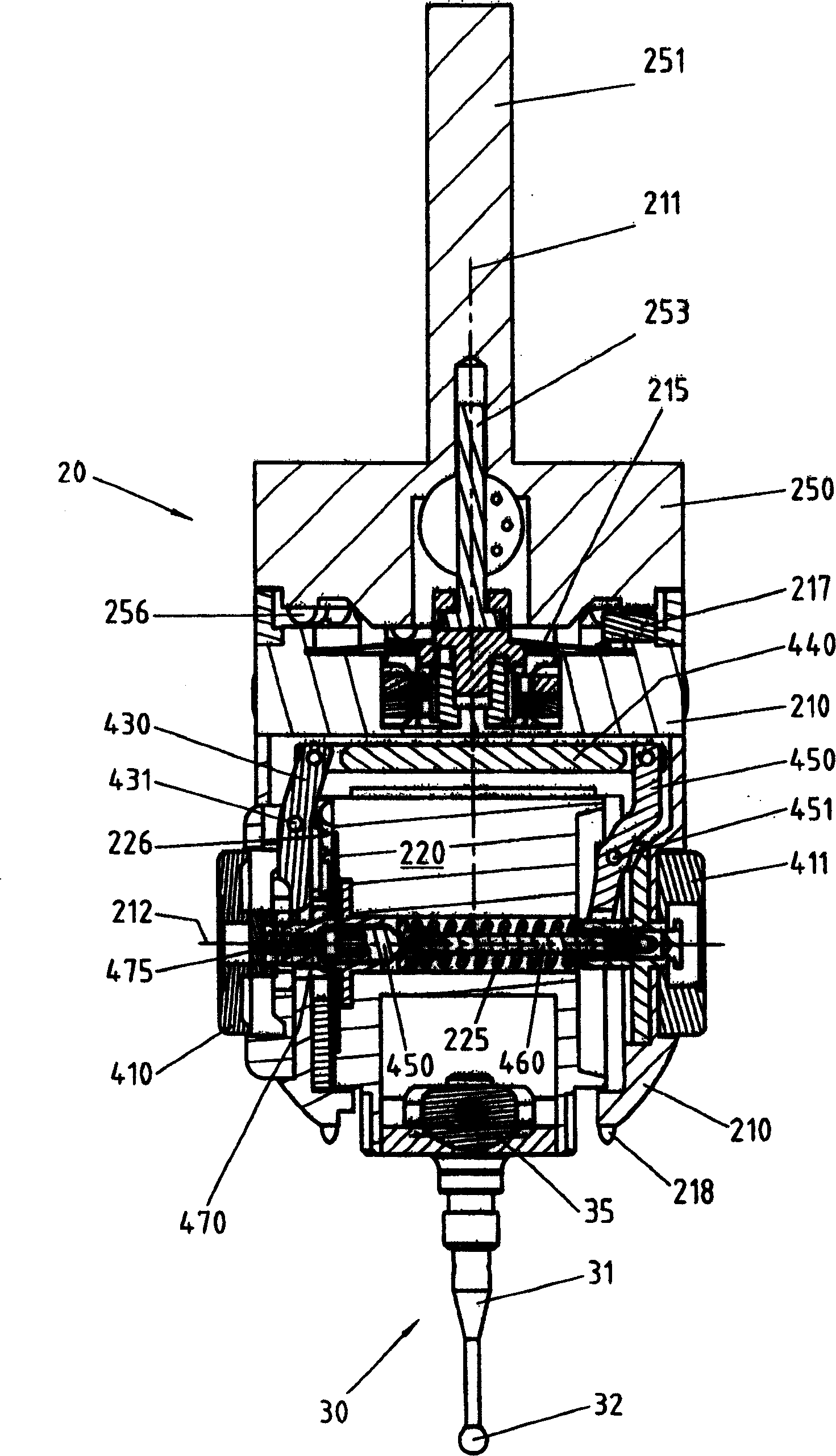 Adjustable probe