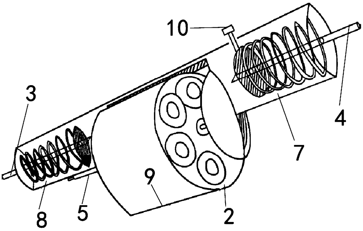 Cartridge type insect suction device
