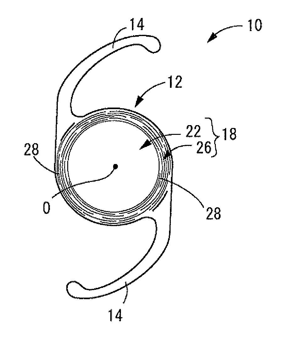 Intraocular lens and manufacturing method thereof
