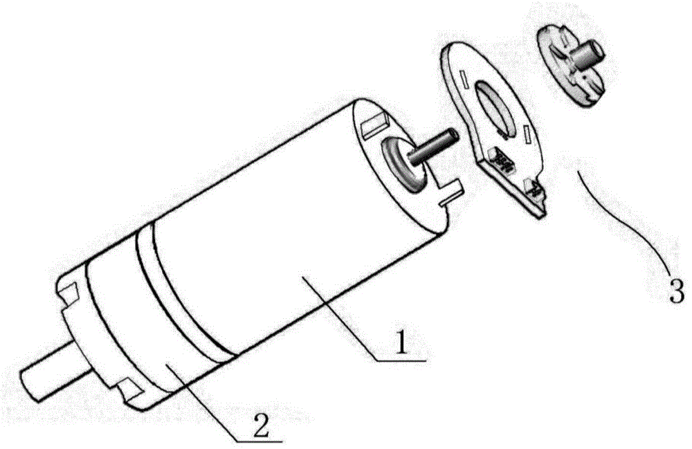 Opening and closing curtain motor
