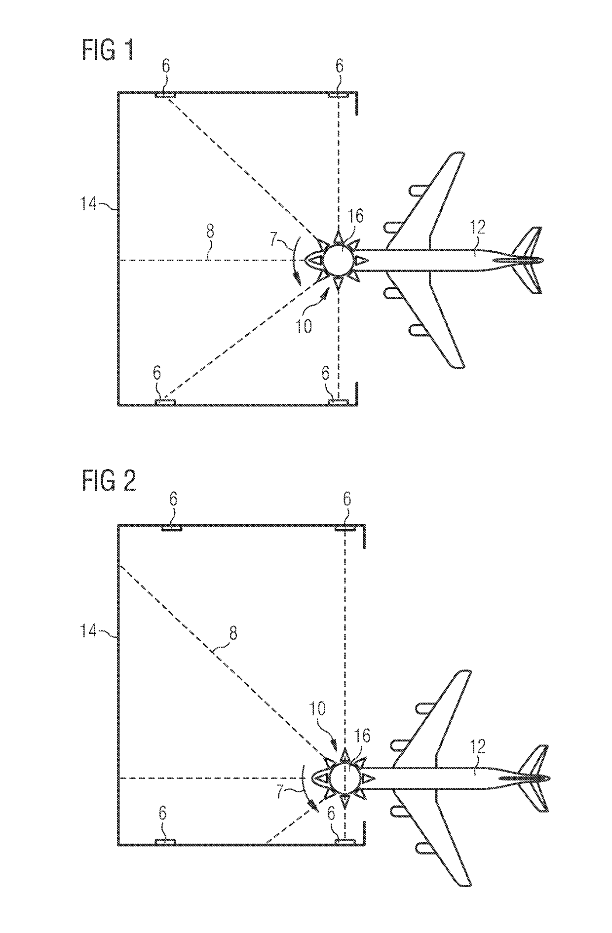 System and method for navigating an aircraft in a hangar