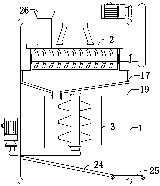 Feeding and smashing device of raw materials for activated carbon production