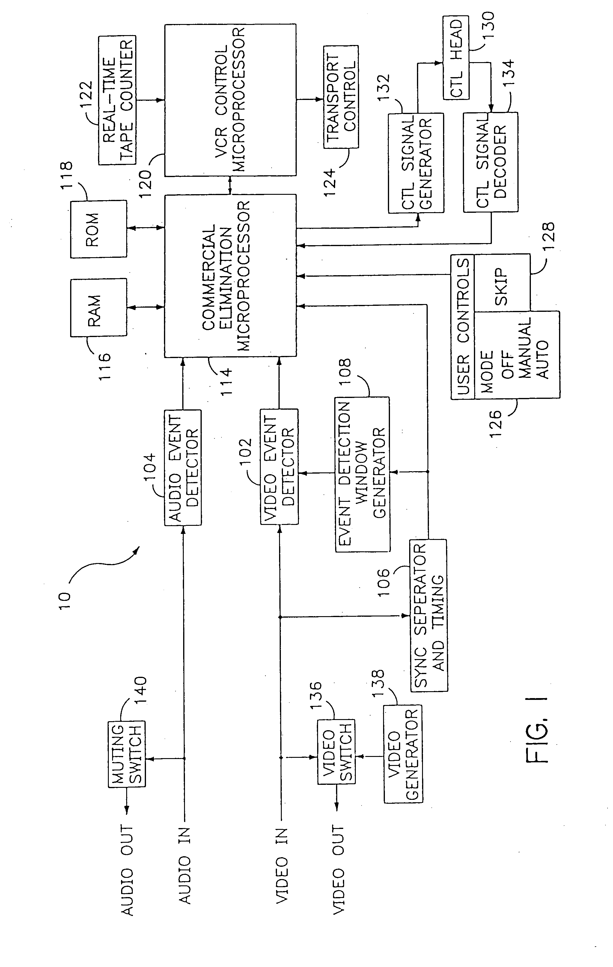 Method and apparatus for selectively playing segments of a video recording