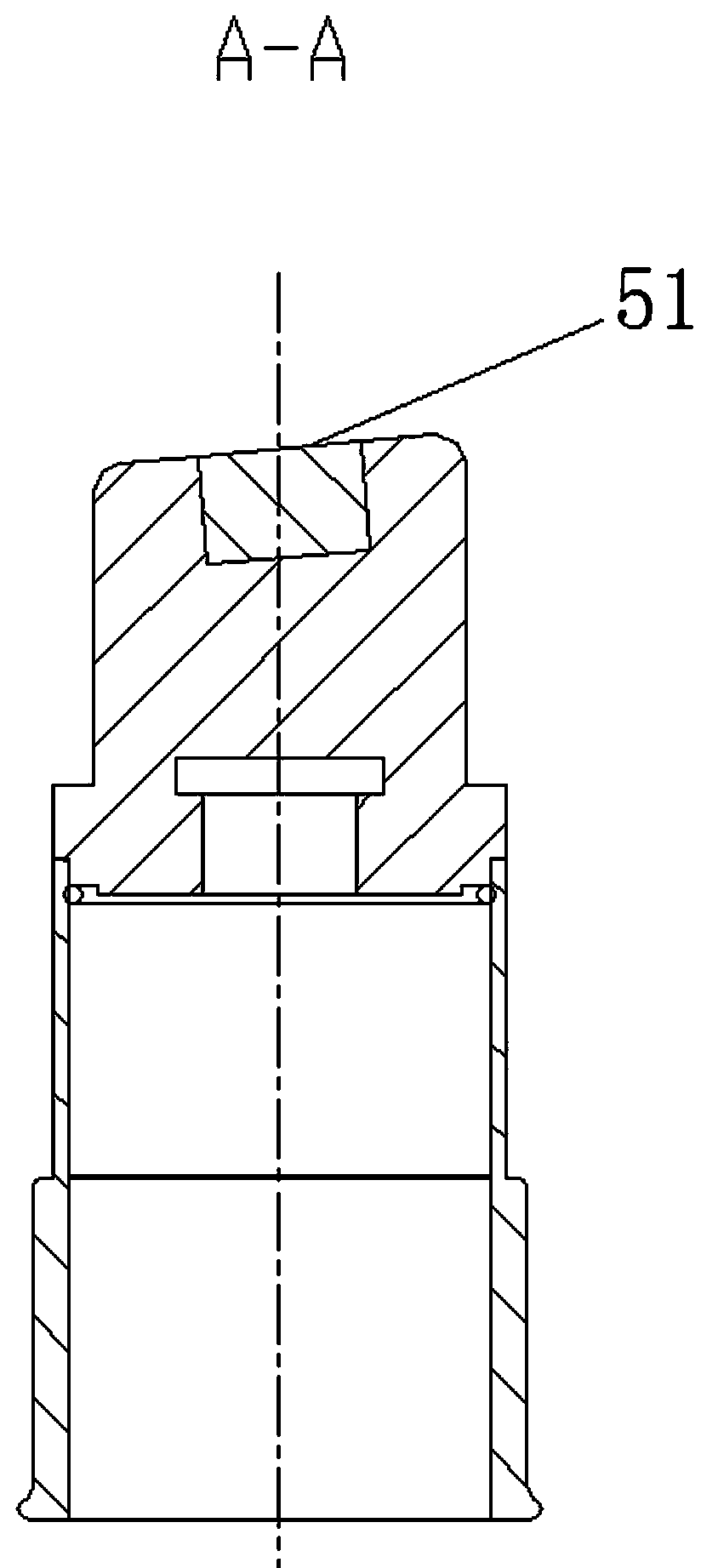 X-ray tube cathode and anode alignment device and alignment method with same