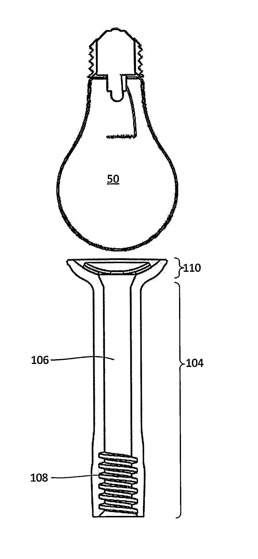 Light bulb installation and removal tool