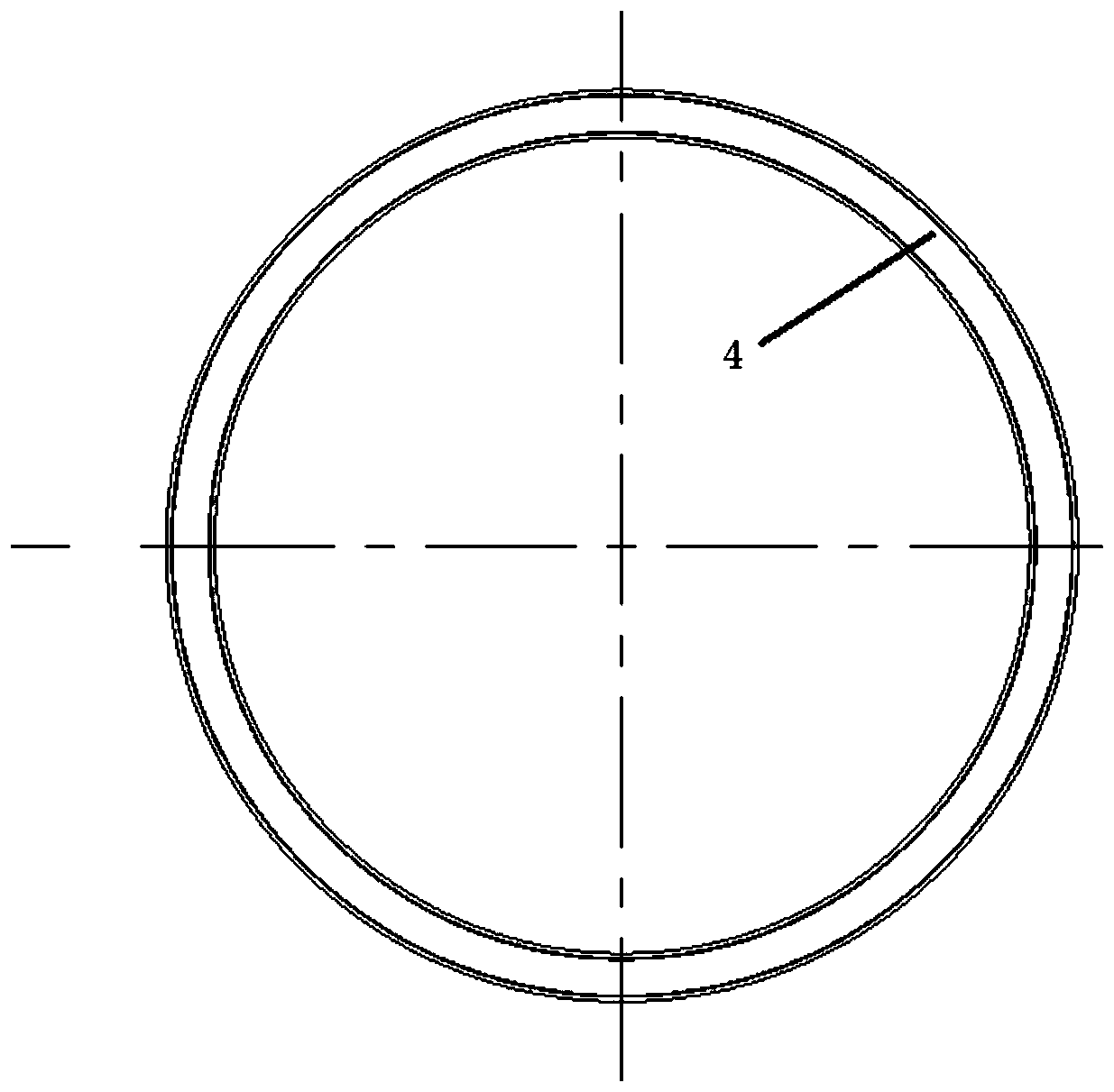 High-pressure-difference-resistance brush seal device