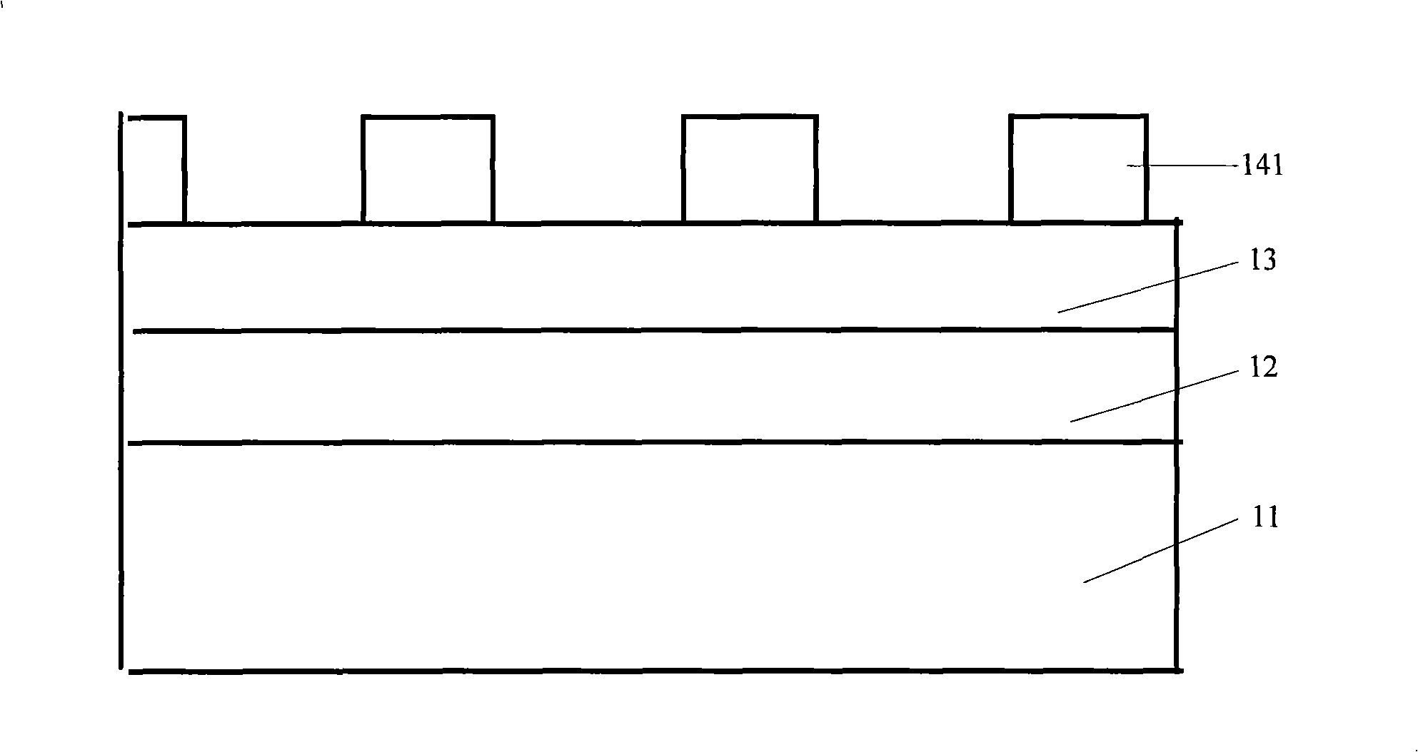Method for forming micro-graphic pattern on floating grid