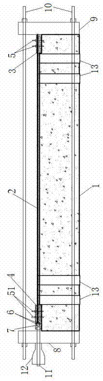 Device and method for reinforcing flexural concrete member