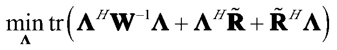 MIMO signal covariance matrix estimation method