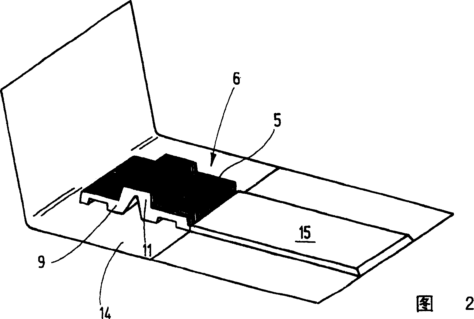 Needle package and needle pouch, as well as packaging method