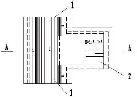 Ecological channel for agricultural irrigation and application of ecological channel