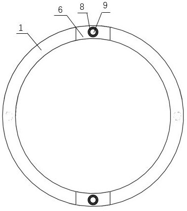 Vortex compression device with antifriction buffer cross-shaped slip ring