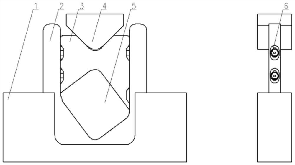 A preparation device and method for a large-scale heat-fit structure for carbon fiber filaments