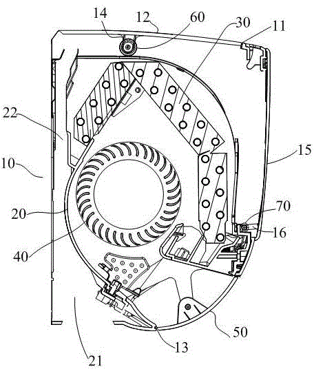 Indoor unit of air conditioner and airflow control method thereof