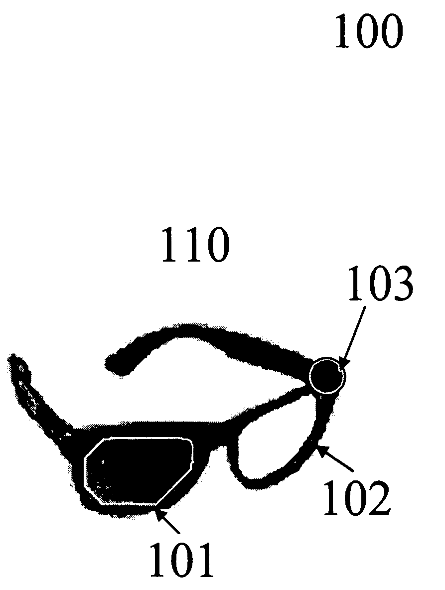 System and method for Pulfrich Filter Spectacles