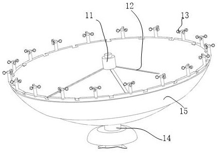 A satellite remote sensing data terminal receiving device