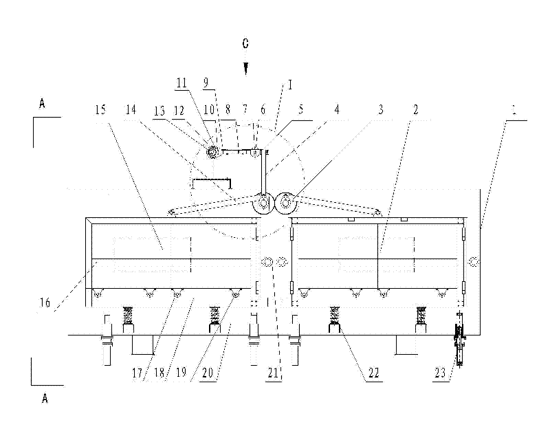Cooling and sterilizing process for protein preparation and special horizontal type shaking table thereof