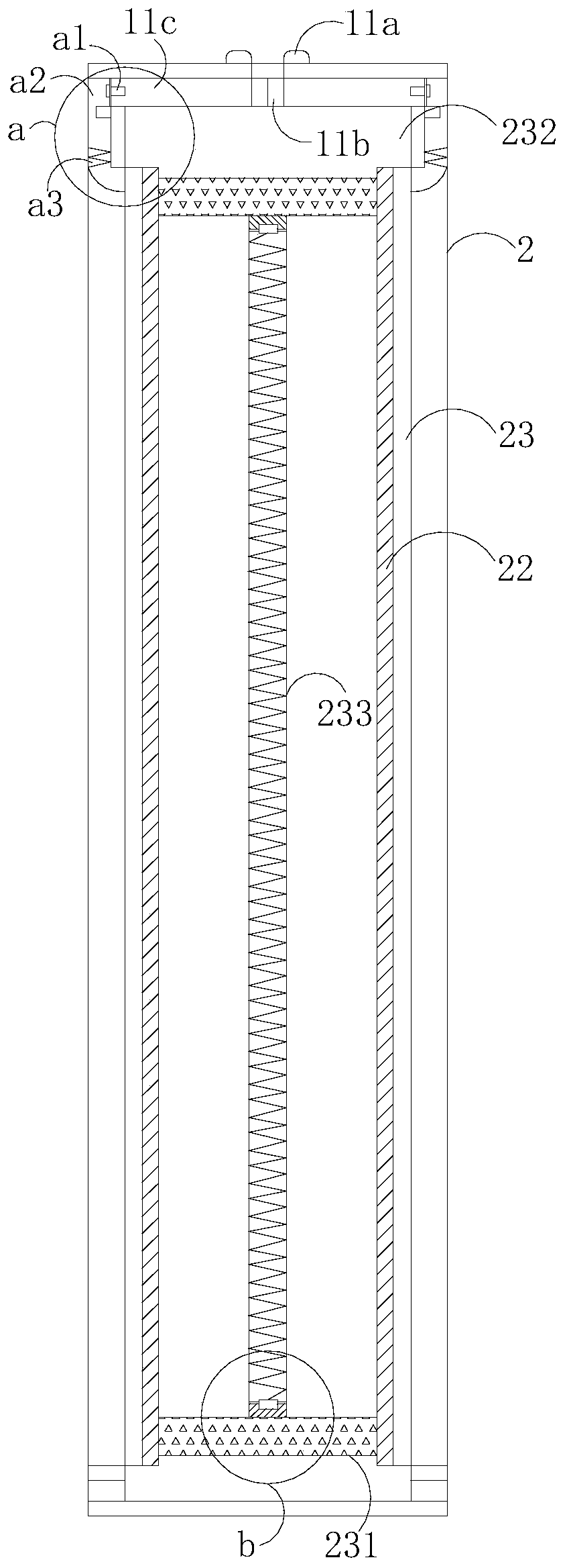 Power transformer with leakage-preventing double-protection function