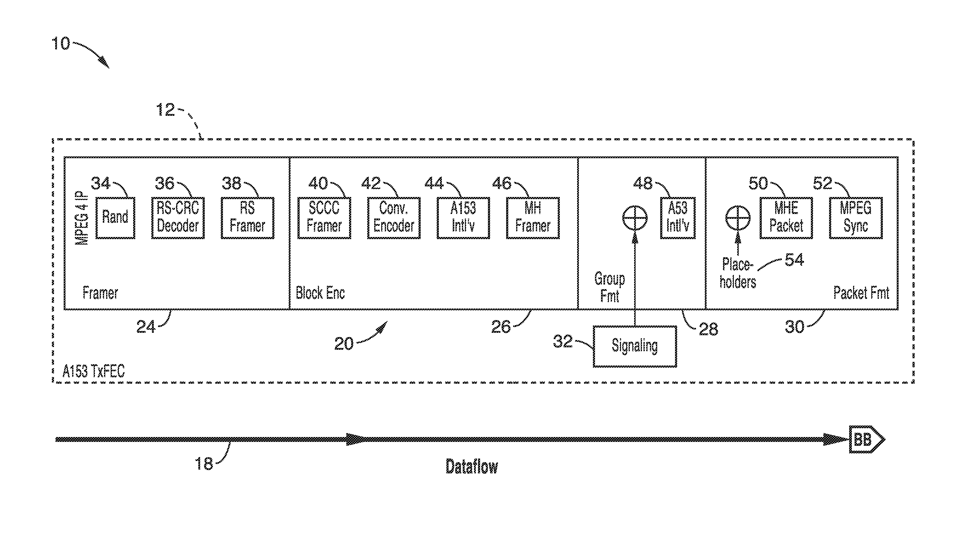 Combination A/53 and A/153 receiver using a HIHO viterbi decoder