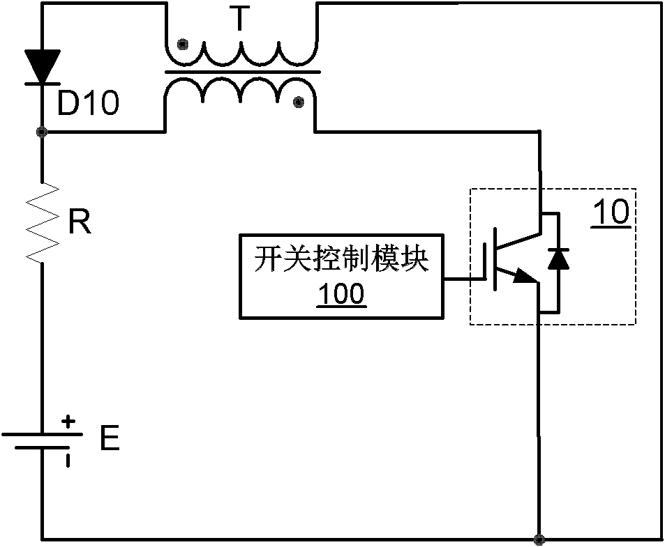 Heating circuit of battery