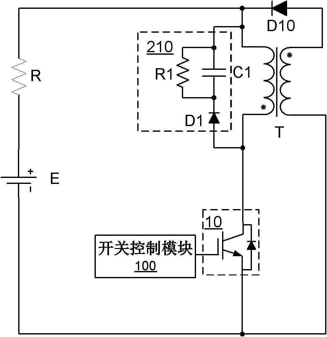 Heating circuit of battery