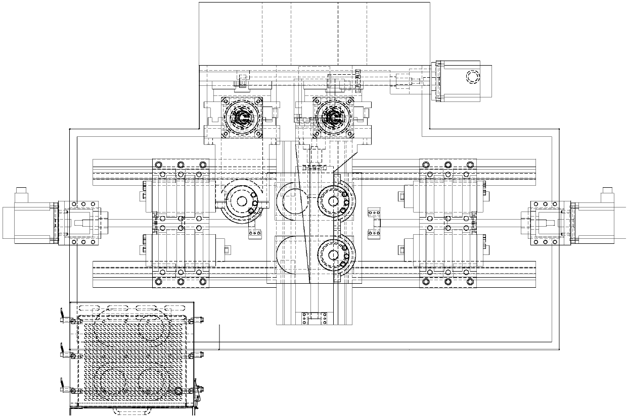 Special machine tool for deburring three-way valve and four-way valve