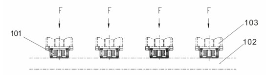 Supporting apparatus for flue gas denitration reactor